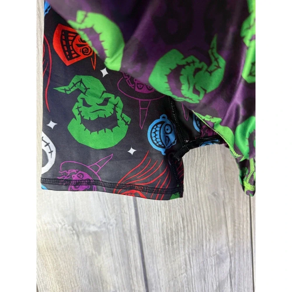 Disney Nightmare Before Christmas Boys 7 Pack Athletic Boxer Briefs Size 8 New